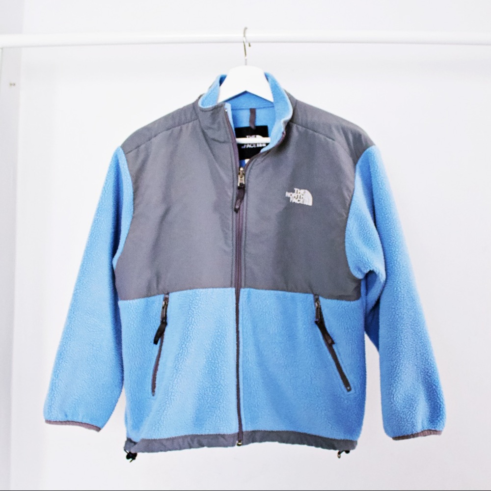The North Face Fleece Jacket Blue/Gray Youth L
